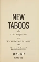Cover of New Taboos