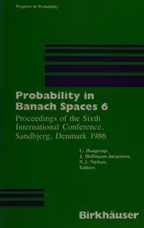 Cover of Probability in Banach Spaces 6