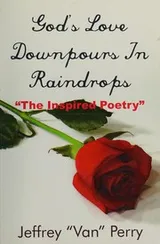 Cover of God's love downpours in raindrops