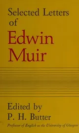 Cover of Selected letters of Edwin Muir