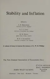 Cover of Stability and inflation