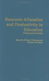 Cover of Resource allocation and productivity in education