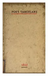 Cover of Tamerlane and other poems