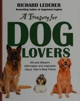 Cover of A treasury for dog lovers