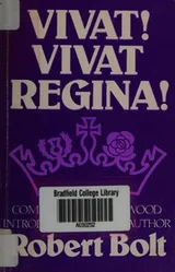 Cover of Vivat! Vivat Regina! (Hereford Plays)