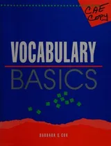 Cover of Vocabulary basics