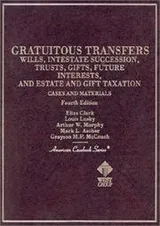 Cover of Cases and materials on gratuitous transfers