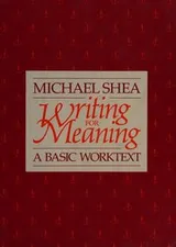 Cover of Writing for Meaning