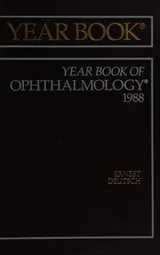 Cover of Year book of ophthalmology