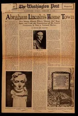 Cover of Abraham Lincoln's home town