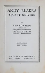Cover of Andy Blake's secret service