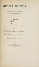 Cover of Authors' readings