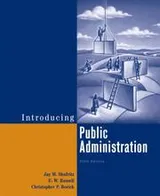 Cover of Introducing public administration