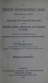Cover of The British Housekeeper’s Book