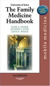Cover of University of Iowa the family medicine handbook