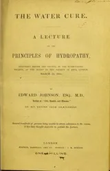 Cover of The water cure