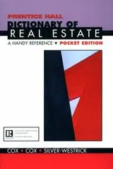 Cover of Dictionary of Real Estate