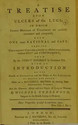 Cover of A treatise upon ulcers of the legs