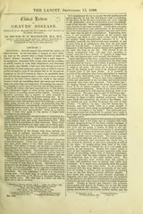 Cover of Clinical lectures on Graves' disease