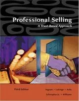 Cover of Professional selling: a trust-based approach