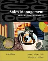 Cover of Sales Management