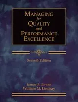 Cover of Managing for Quality and Performance Excellence