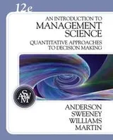 Cover of An introduction to management science