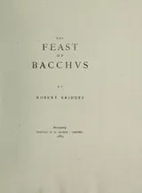 Cover of The feast of Bacchus