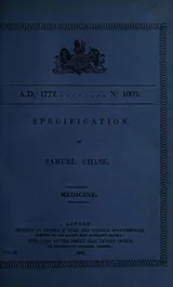 Cover of Specification of Samuel Chase