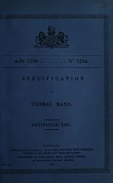 Cover of Specification of Thomas Mann