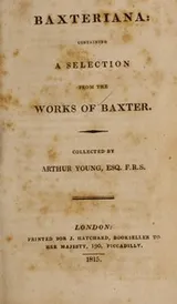 Cover of Baxteriana