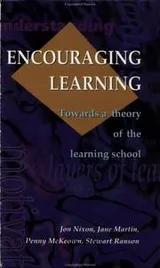 Cover of Encouraging learning