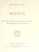 Cover of Bolivia