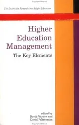 Cover of Higher education management