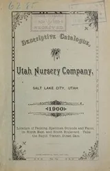 Cover of Catalogue of Fruit and Ornamental Trees