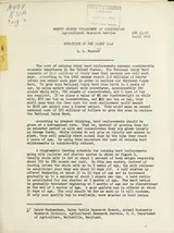 Cover of Nutrition of the dairy calf