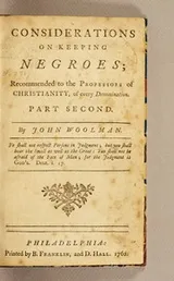 Cover of Considerations on keeping negroes