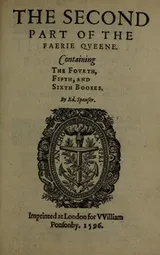 Cover of The second part of The faerie queene