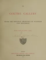 Cover of The Goethe gallery