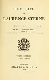 Cover of The life of Laurence Sterne