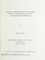 Cover of New England Fishery Management Council involvement with the Mid-Atlantic Council's surf clam to ocean quahog fishery management plan