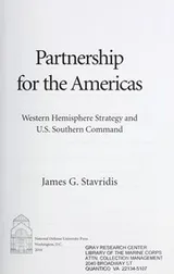 Cover of Partnership for the Americas