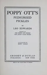 Cover of POPPY OTT'S PEDIGREED PICKLES