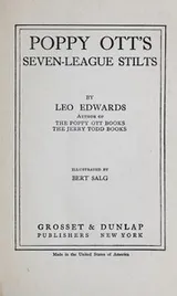 Cover of Poppy Ott's seven-league stilts