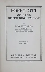 Cover of Poppy Ott and the stuttering parrot