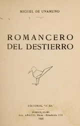 Cover of Romancero del destierro