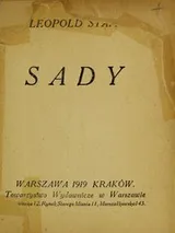 Cover of Sady