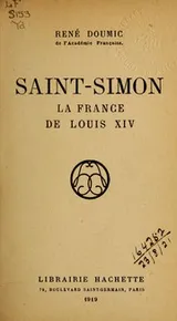 Cover of Saint-Simon