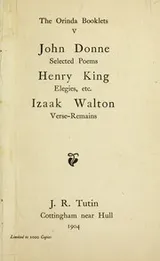 Cover of Selected poems