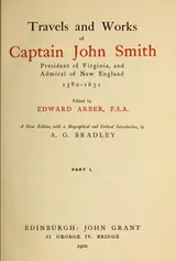 Cover of Travels and works of Captain John Smith